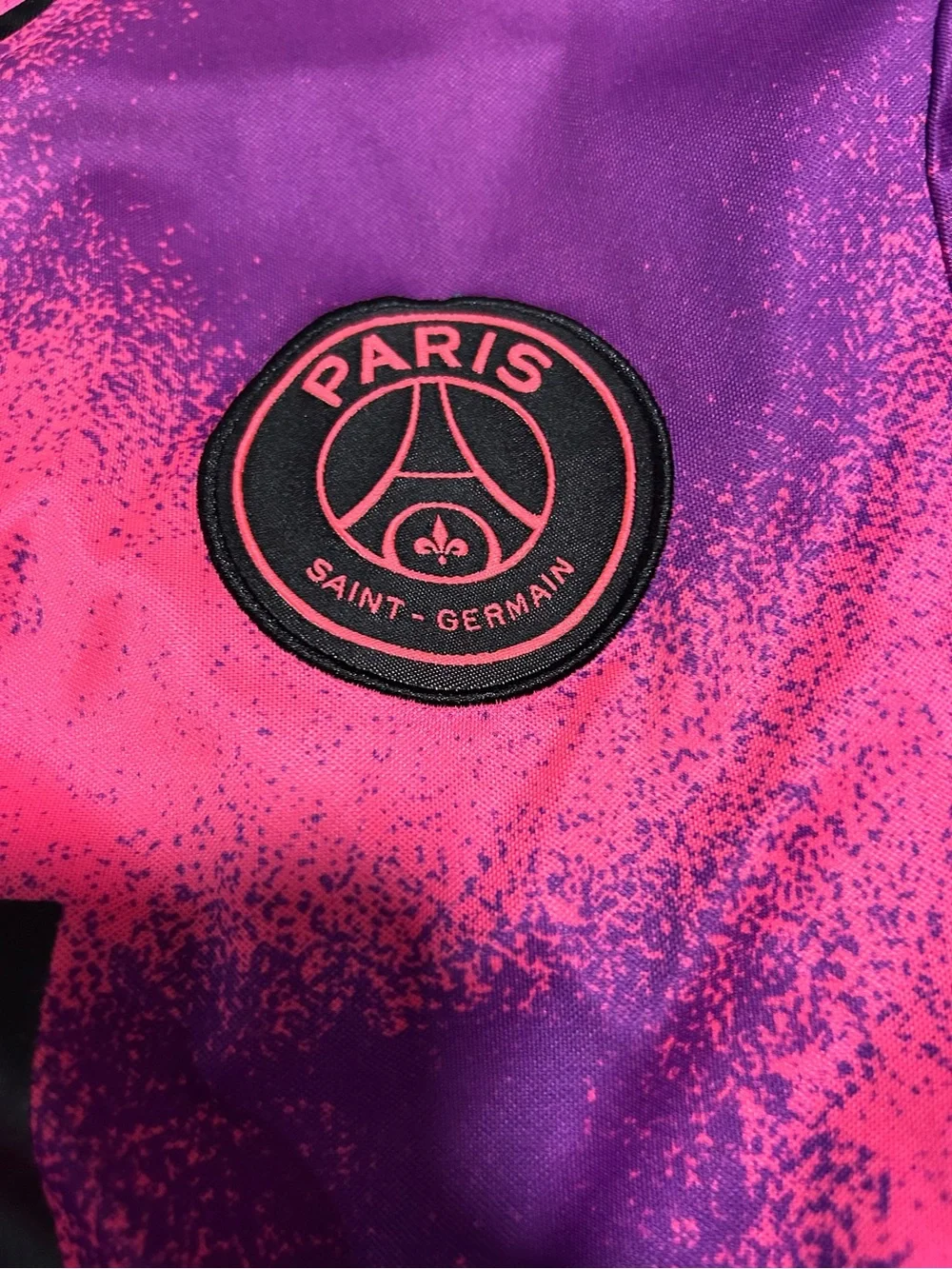Nike Jordan x Paris Saint-Germain Pink & Purple Soccer Jersey